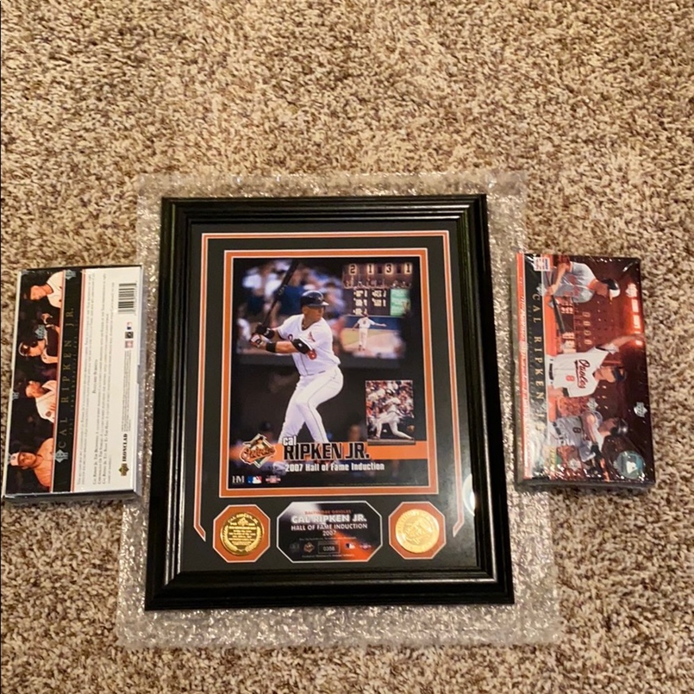 Baseball memorabilia  Cal Ripken
